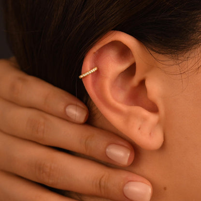 18k Diamond Mini Huggie Earrings, 14k Gold Hoop Earrings, Diamond Tiny Hoop Earrings, Diamond Hoop Tragus, Diamond Cartilage Hoop Earrings