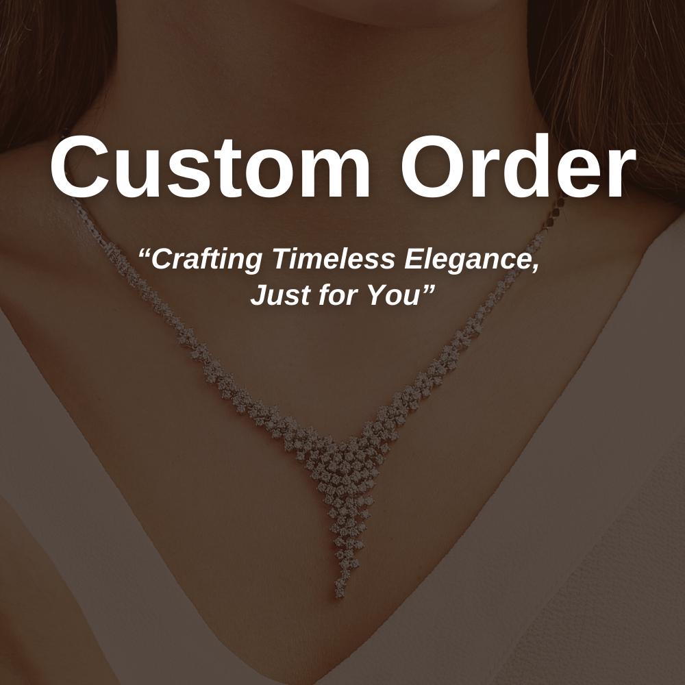 Custom Order, Handmade Jewelry, Custom Made Jewelry, Custom Ring Production, Custom Earring Production, Custom Necklace Production